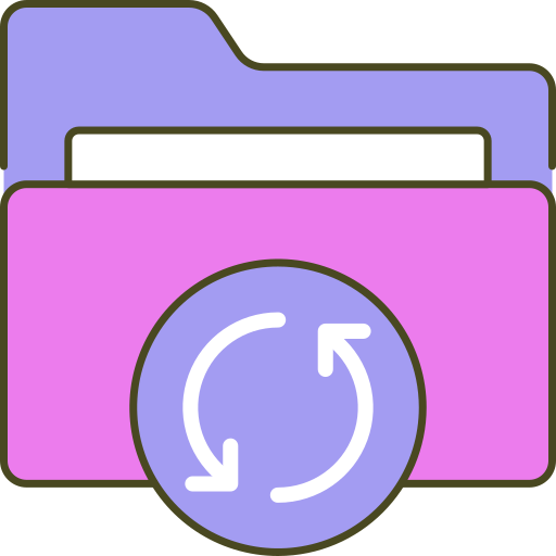 teilen Generic Thin Outline Color icon