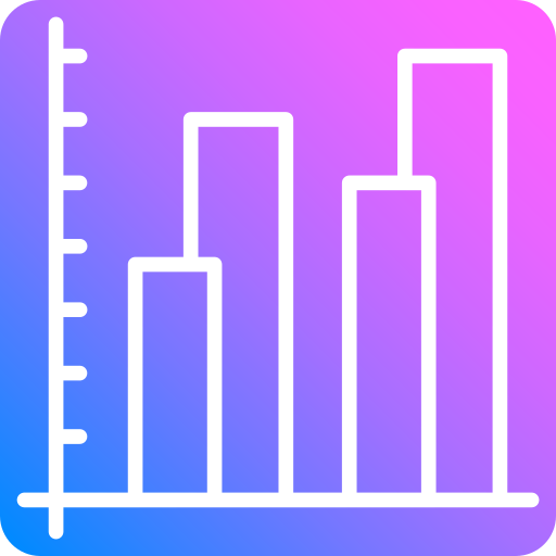 analytique Generic Flat Gradient Icône