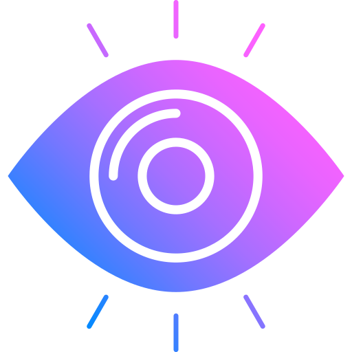 Vision Generic Flat Gradient icon