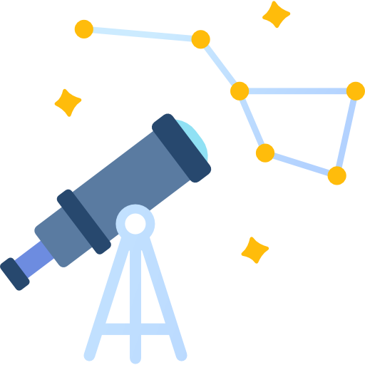 astronomia Chanut is Industries Flat ikona
