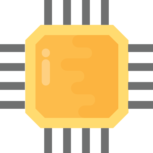 cpu Flat Color Flat icon