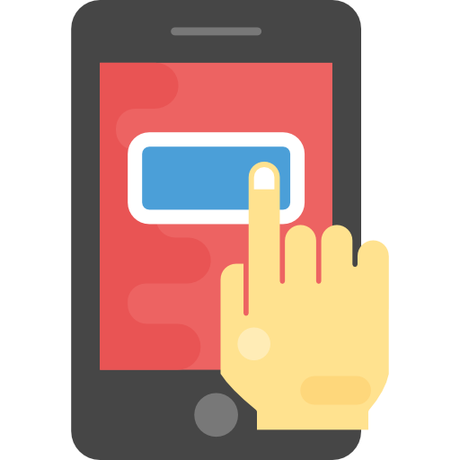Smartphone Flat Color Flat icon