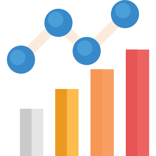 Analytics Flat Color Flat icon