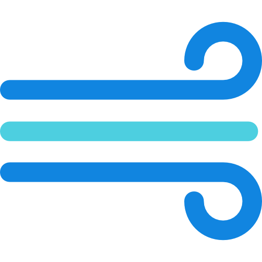 空気 Kiranshastry Lineal Blue icon