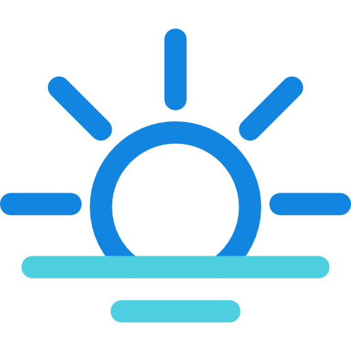 sonne Kiranshastry Lineal Blue icon