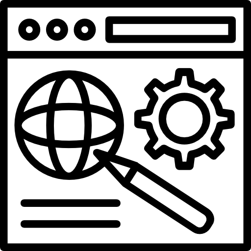 브라우저 Vector Market Light Rounded icon