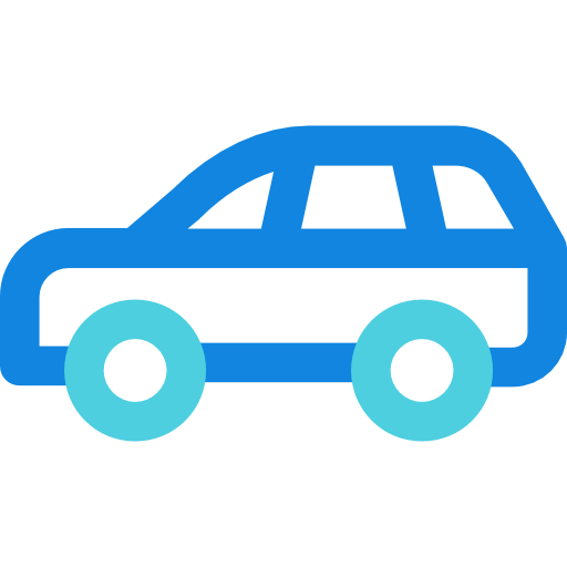 車 Kiranshastry Lineal Blue icon