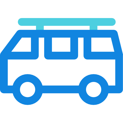 furgone Kiranshastry Lineal Blue icona