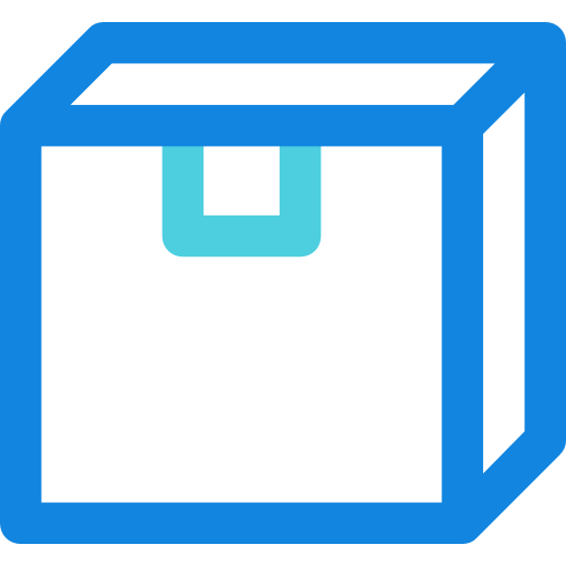 skrzynka Kiranshastry Lineal Blue ikona