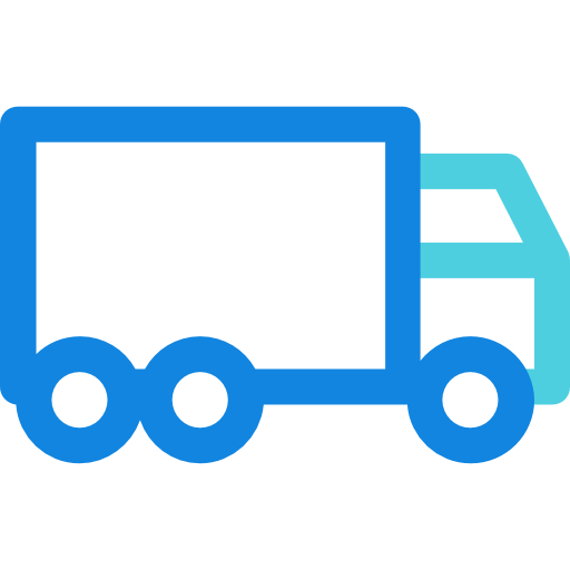 Truck Kiranshastry Lineal Blue icon