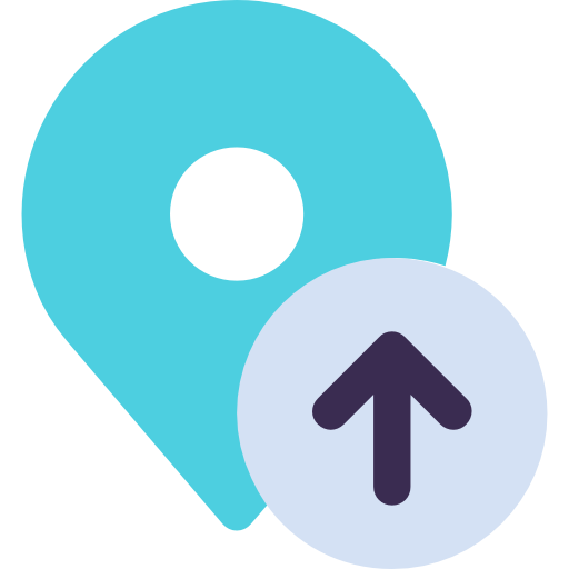 핀 맵 Kiranshastry Flat icon