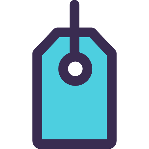 etiqueta Kiranshastry Lineal Color Blue icono