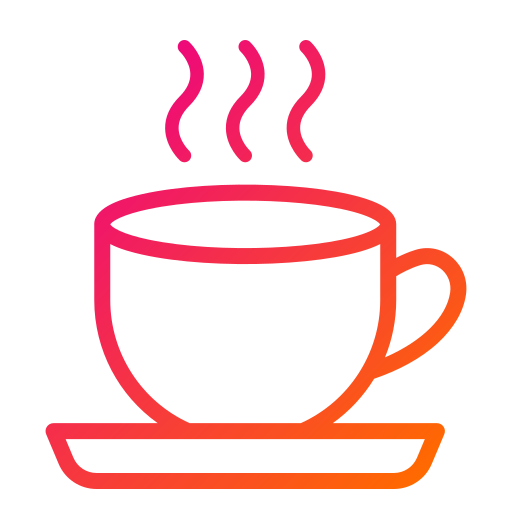 Morning coffee Generic Gradient icon