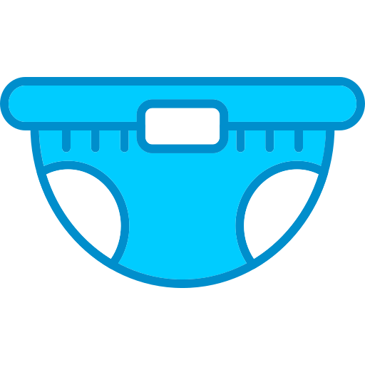 Diaper Generic Blue icon