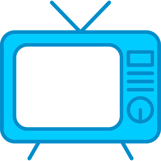 tv Generic Blue icoon