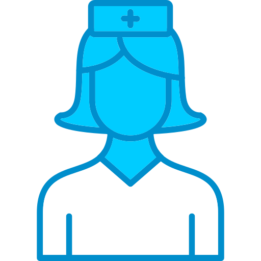 infirmière Generic Blue Icône