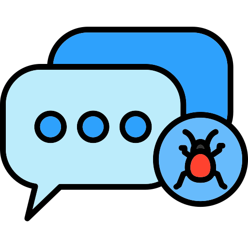 Message Generic Outline Color icon