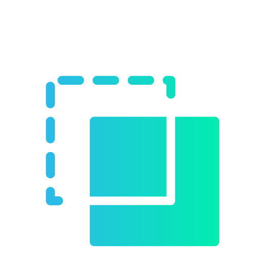 Cropping Generic Flat Gradient icon