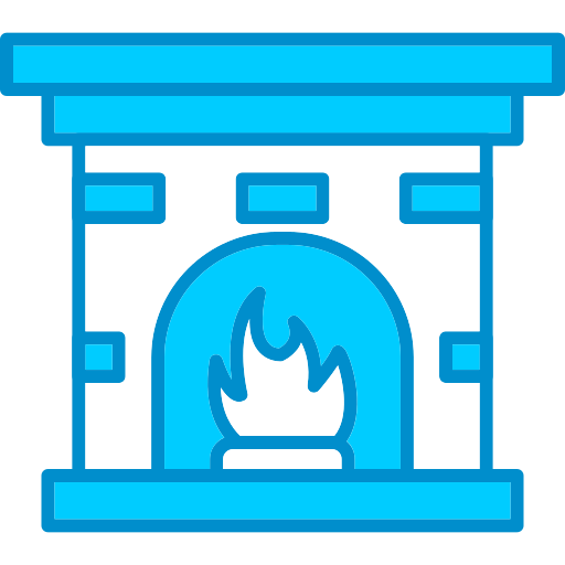 暖炉 Generic Blue icon
