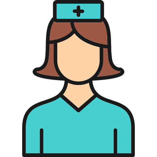 infermiera Generic Outline Color icona