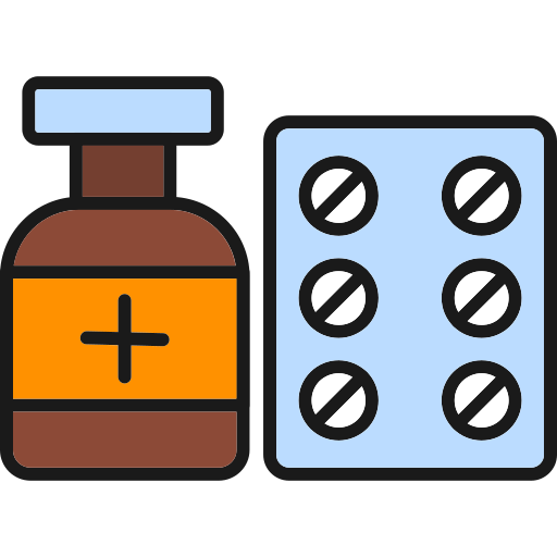 약물 Generic Outline Color icon