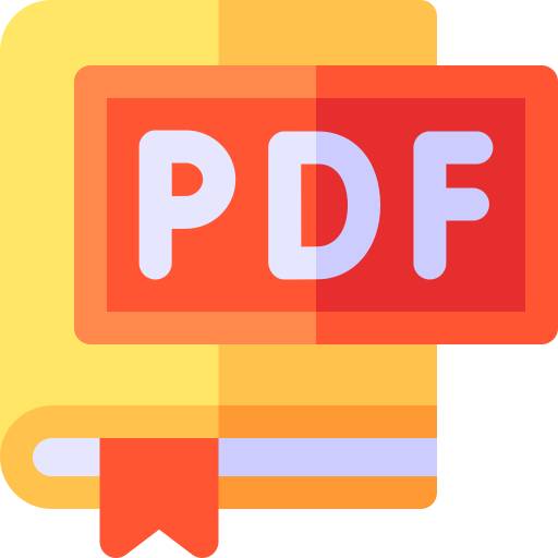 pdf 파일 Basic Rounded Flat icon