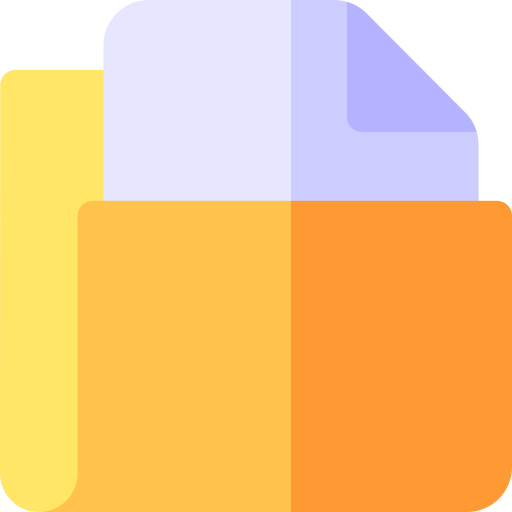 Folder Basic Rounded Flat icon