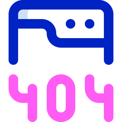 404 error Super Basic Orbit Color icon