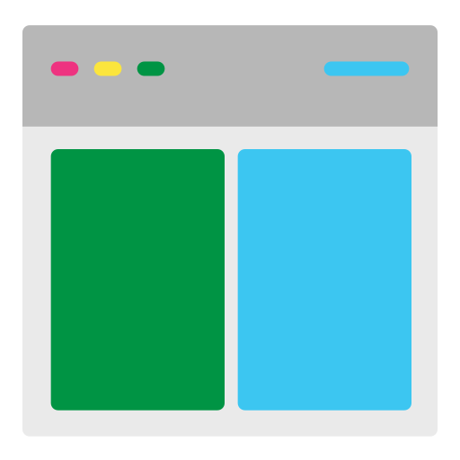 lay-out Generic Flat icoon