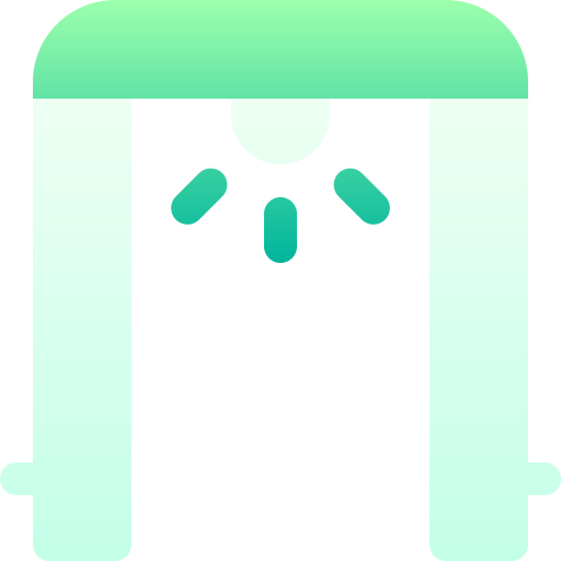 aeropuerto Basic Gradient Gradient icono