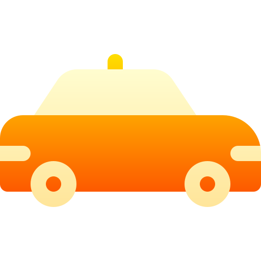 taxi Basic Gradient Gradient icono