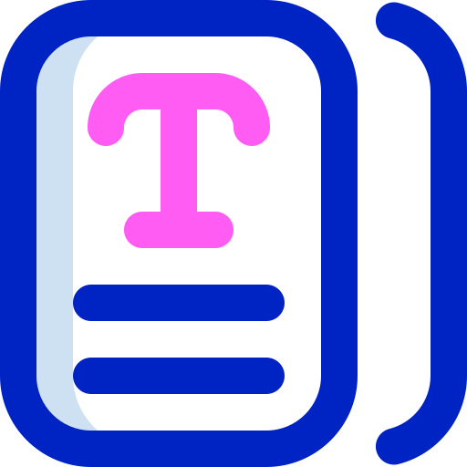 archivo de texto Super Basic Orbit Color icono