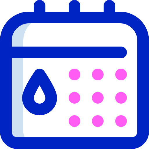 kalender Super Basic Orbit Color icoon