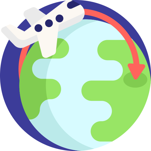 Traveling Detailed Flat Circular Flat icon