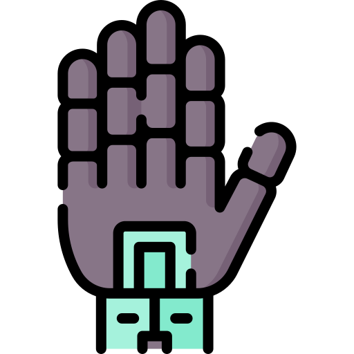 Роботизированная рука Special Lineal color иконка