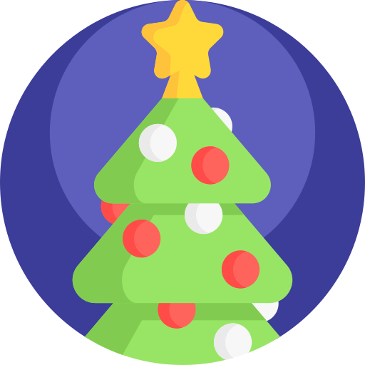 kerstmis Detailed Flat Circular Flat icoon