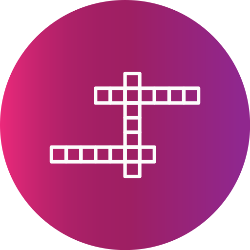 Crossword Generic Flat Gradient icon