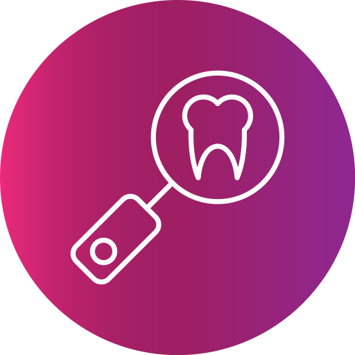 dentadura Generic Flat Gradient icono