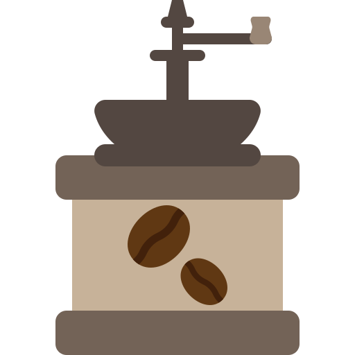 molinillo de cafe Generic Flat icono