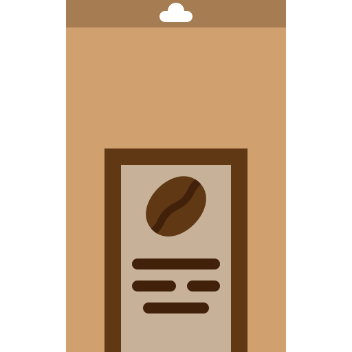 kaffeebeutel Generic Flat icon
