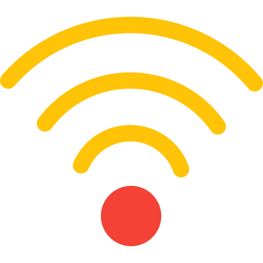 signal wi-fi Generic Flat Icône