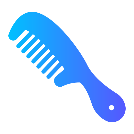 Hair comb Generic Flat Gradient icon
