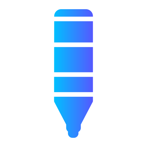 Зубная паста Generic Flat Gradient иконка