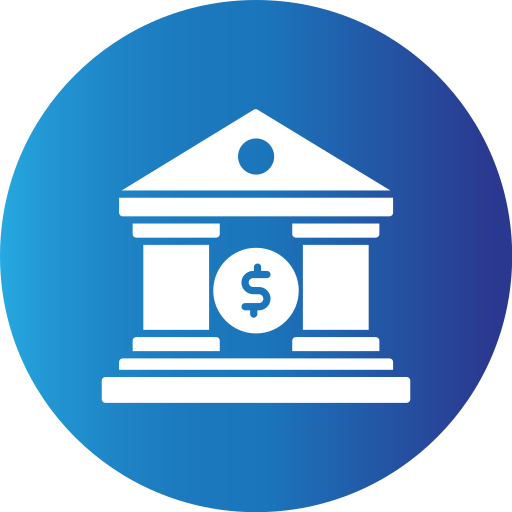 bank Generic Blue ikona