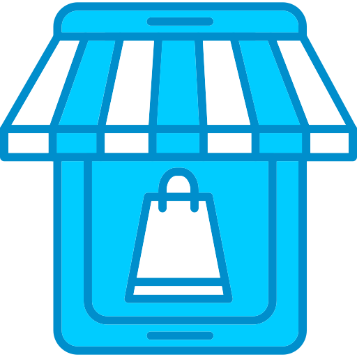 negozio online Generic Blue icona
