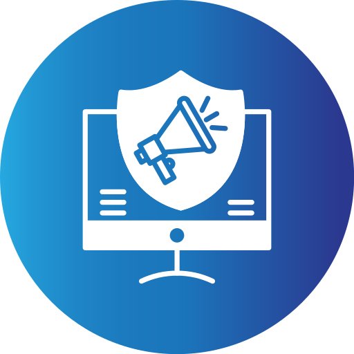 Security Generic Blue icon