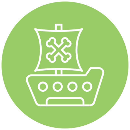 piratenschiff Generic Flat icon