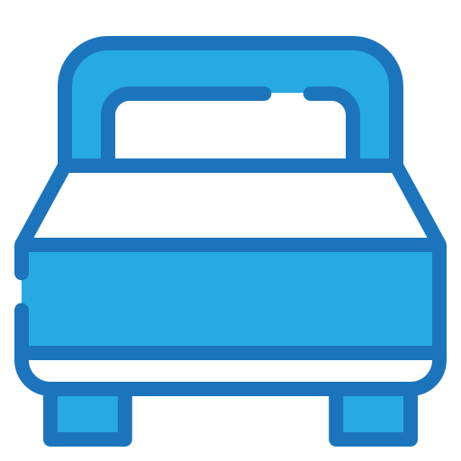 Bed Generic Blue icon