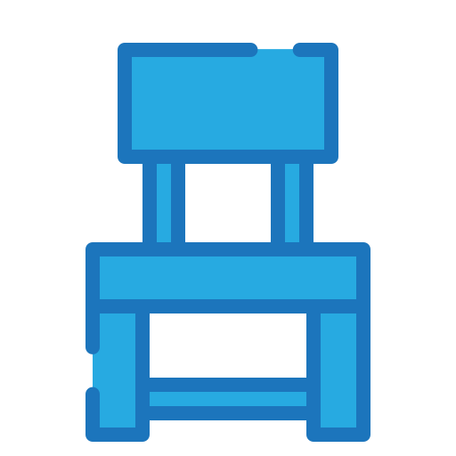 椅子 Generic Blue icon
