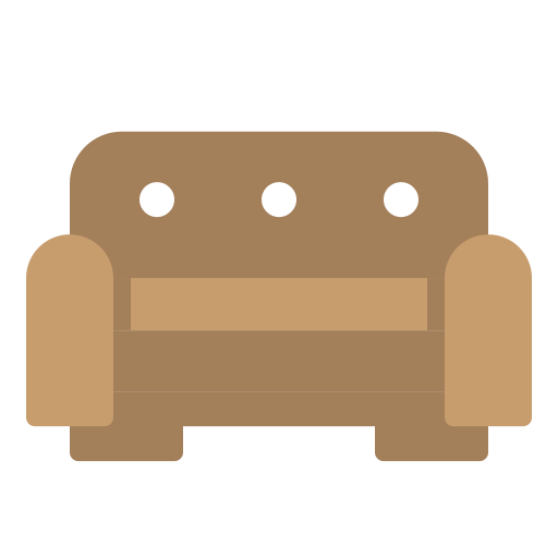 sofa Generic Flat ikona